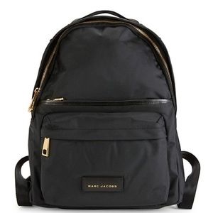 Marc Jacobs - Large Logo-Patch Nylon Backpack